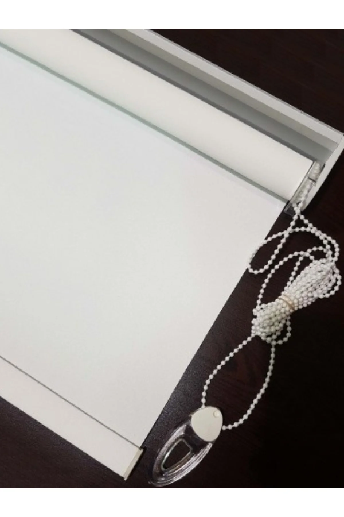 Modern Klasik Mat Stor Güneşlik Perde, Alüminyum Kasalı Yüksek Kaliteli - Beyaz P1000X/001W