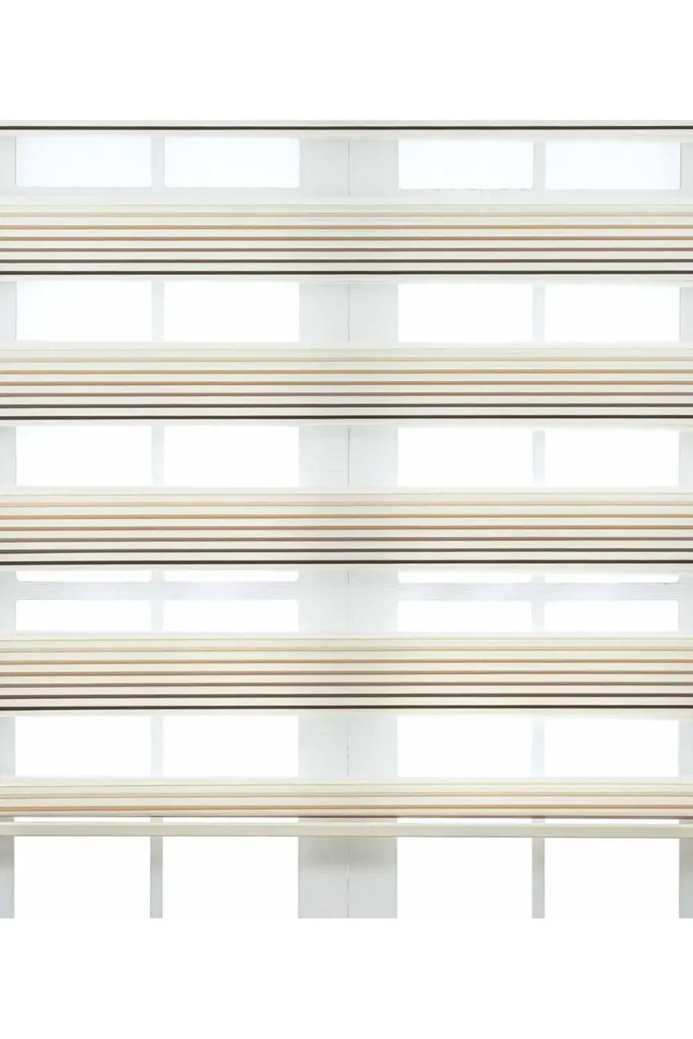 Modern Pliseli Renk Geçişli Lüks zebra Perde, Alüminyum Kasalı Yü