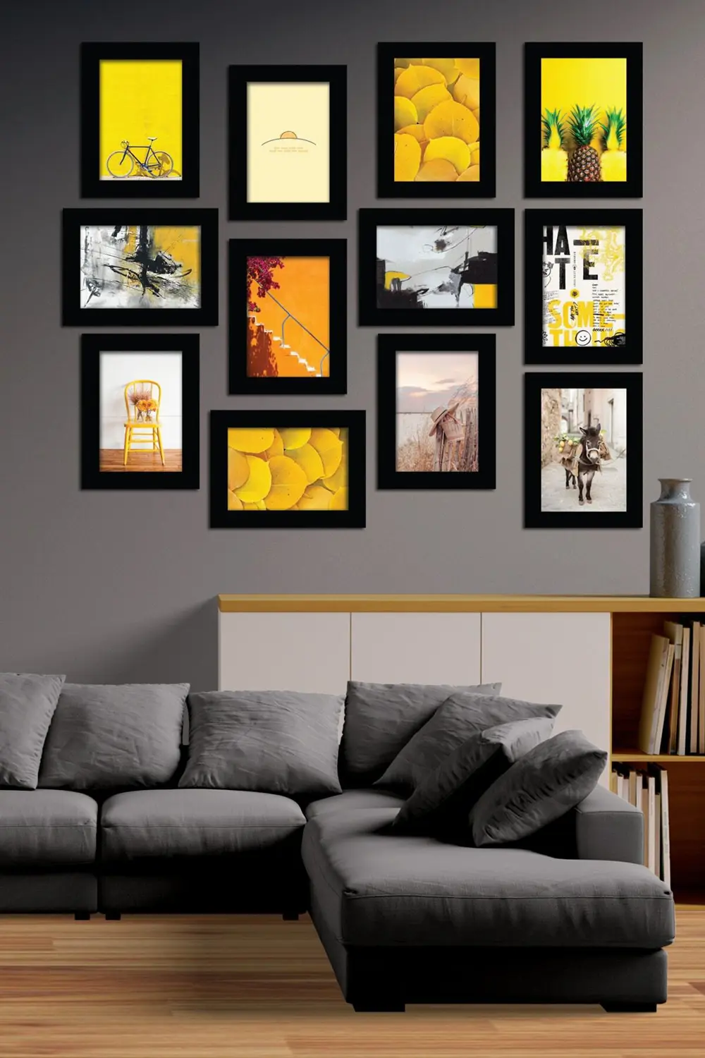 Modern Style 12 Parçalı Mdf Tablo Mck047
