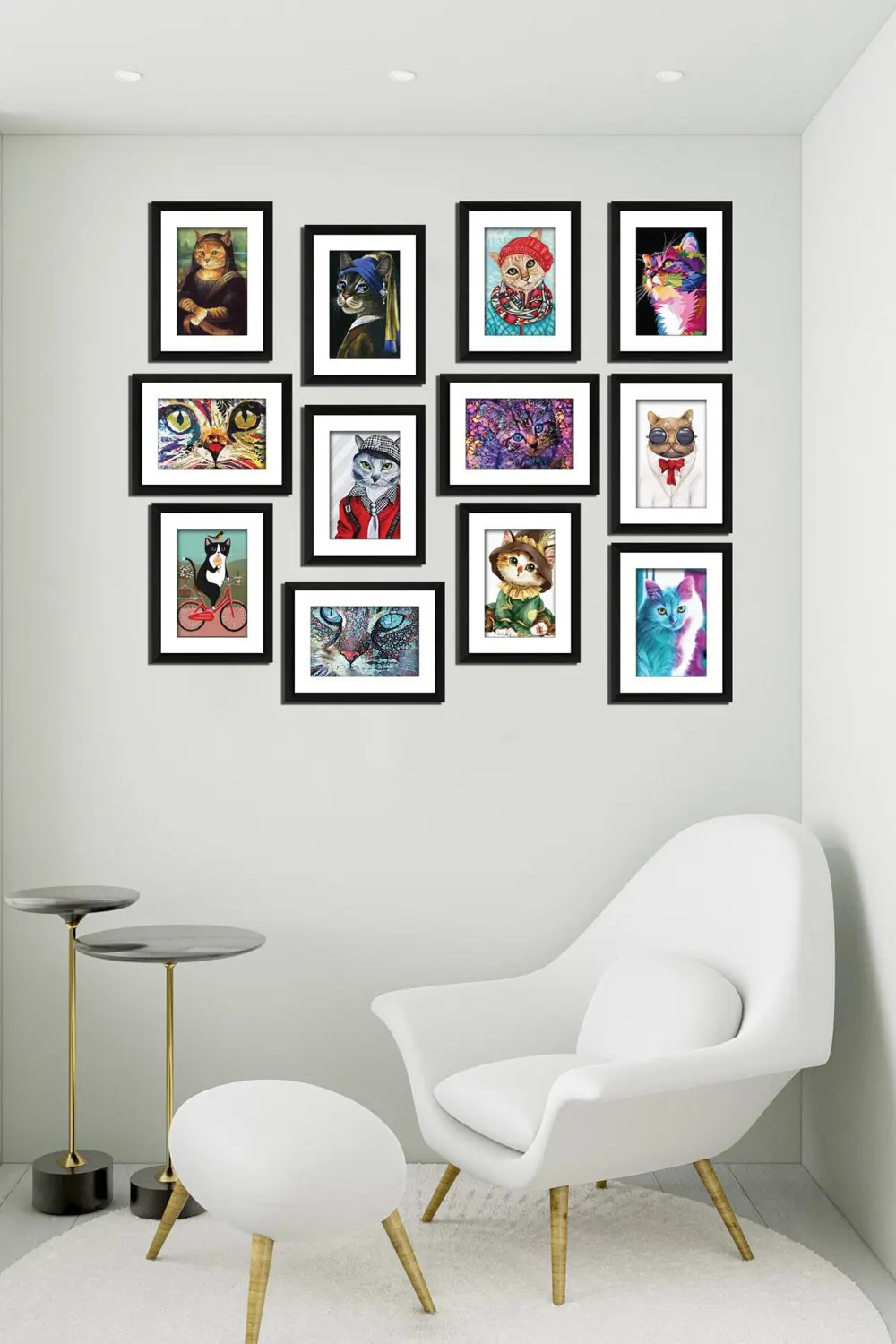 Modern Style 12 Parçalı Mdf Tablo Mck051