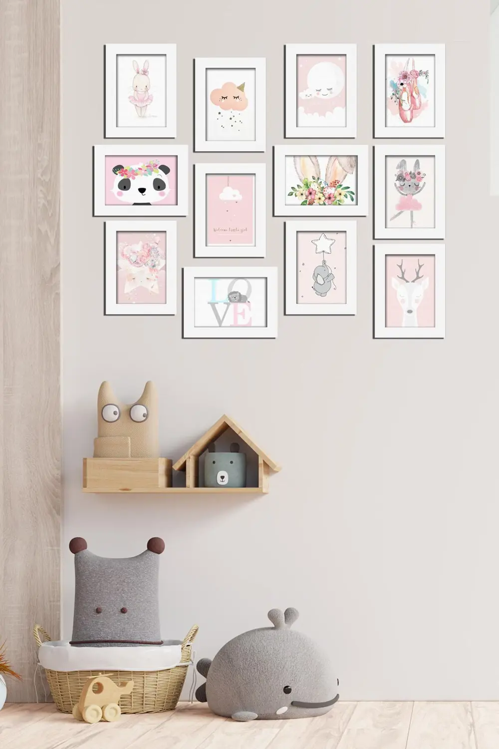 Modern Style 12 Parçalı Mdf Tablo Mck054