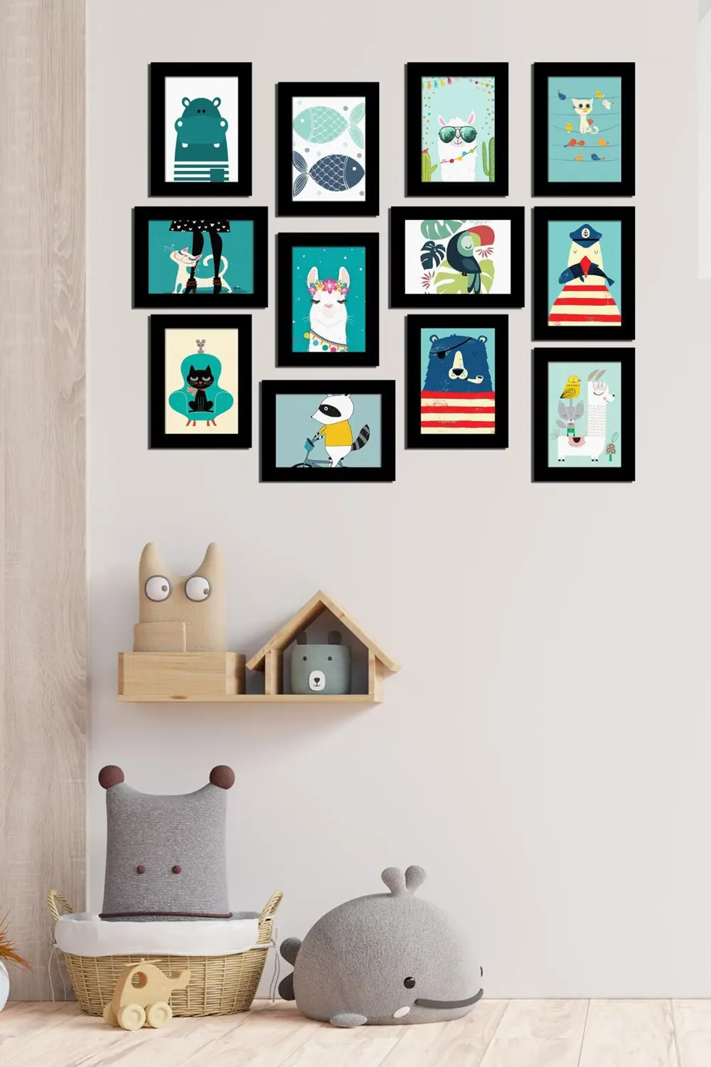 Modern Style 12 Parçalı Mdf Tablo Mck055
