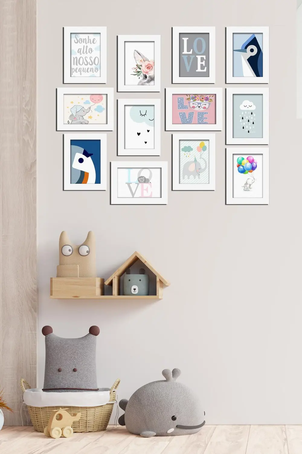 Modern Style 12 Parçalı Mdf Tablo Mck060