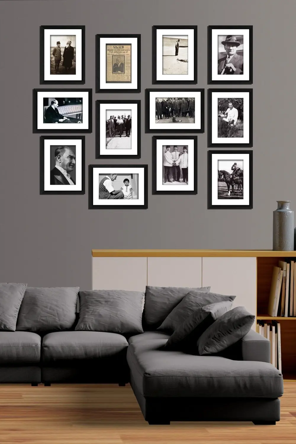 Modern Style 12 Parçalı Mdf Tablo Mck064