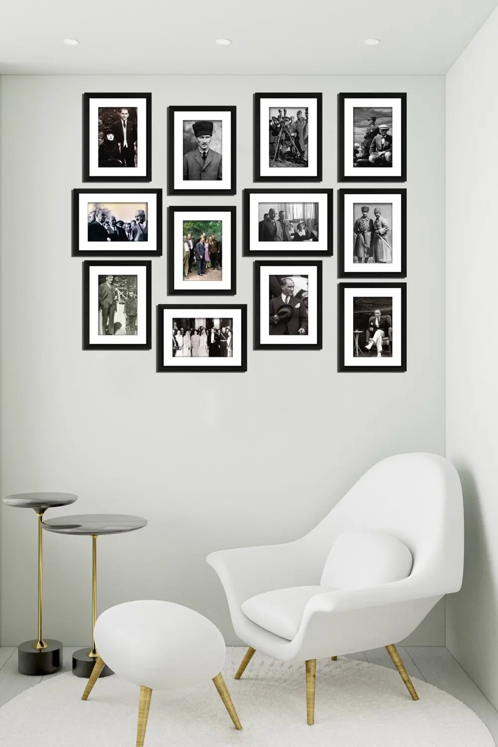 Modern Style 12 Parçalı Mdf Tablo Mck068