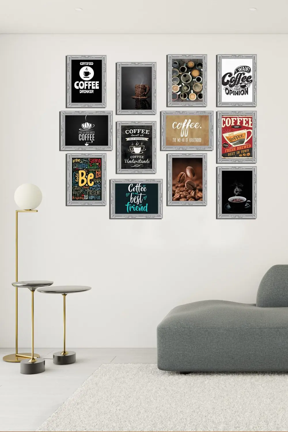 Modern Style 12 Parçalı Mdf Tablo Mck092