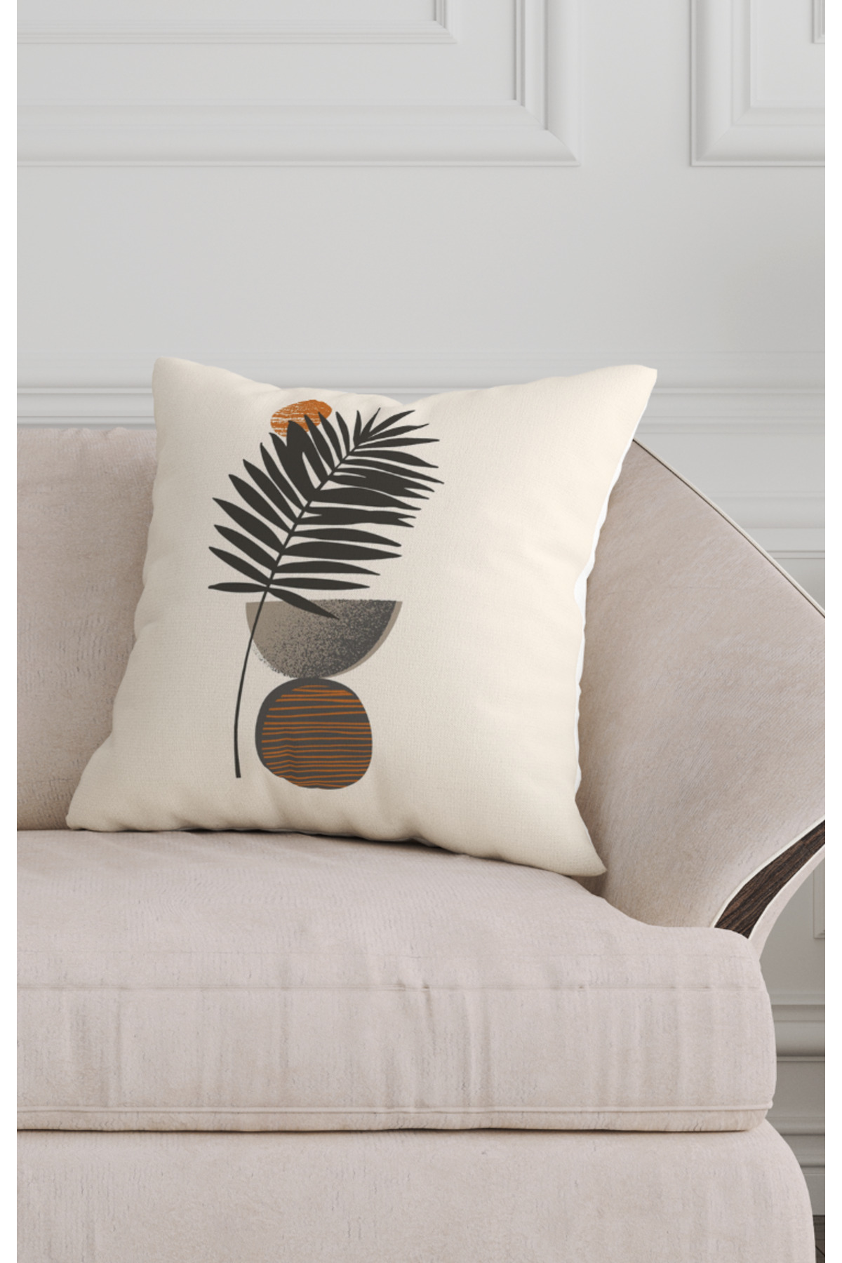 Modern Tasarım 3d Dijital Baskılı 4lü Kırlent Kılıfı