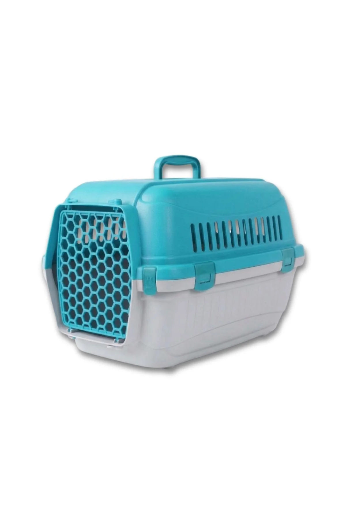Modern Tasarım Kedi Ve Köpek Taşıma Kutusu Küçük Boy- Mavi