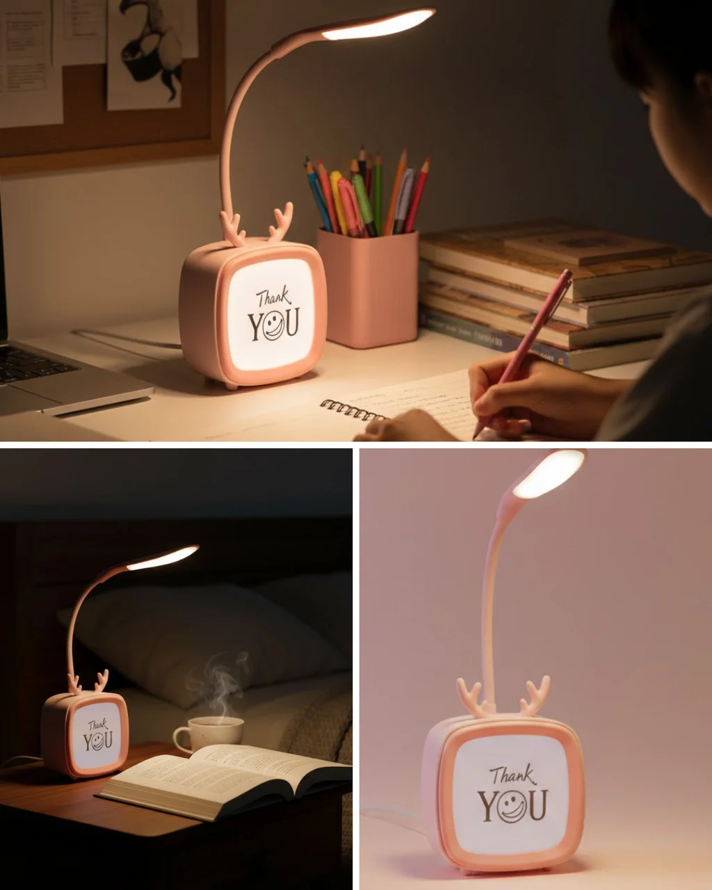 Modern Tasarımlı Şarj Edilebilir Led Gece Lambası Diğer