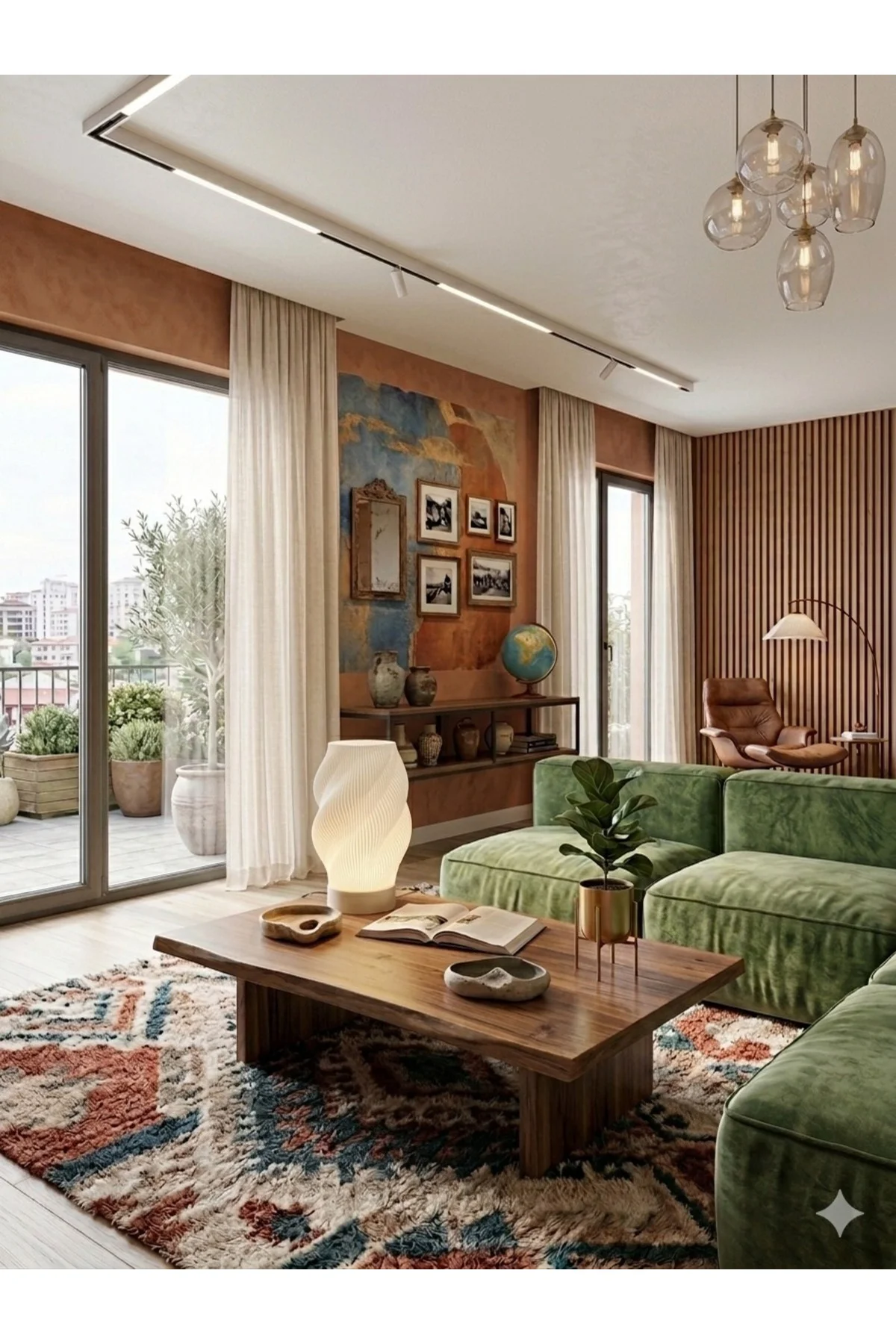 Modern Tasarımlı Şık Abajur Dekoratif Masa Lambası Yatak Odası, Salon ve Ofis Aydınlatma