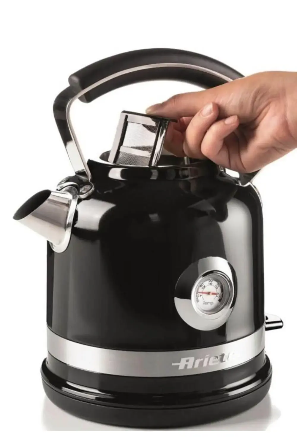 Ariete Moderna 2854 Çelik Kettle Siyah