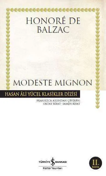 Modeste Mignon - Hasan Ali Yücel Klasikleri