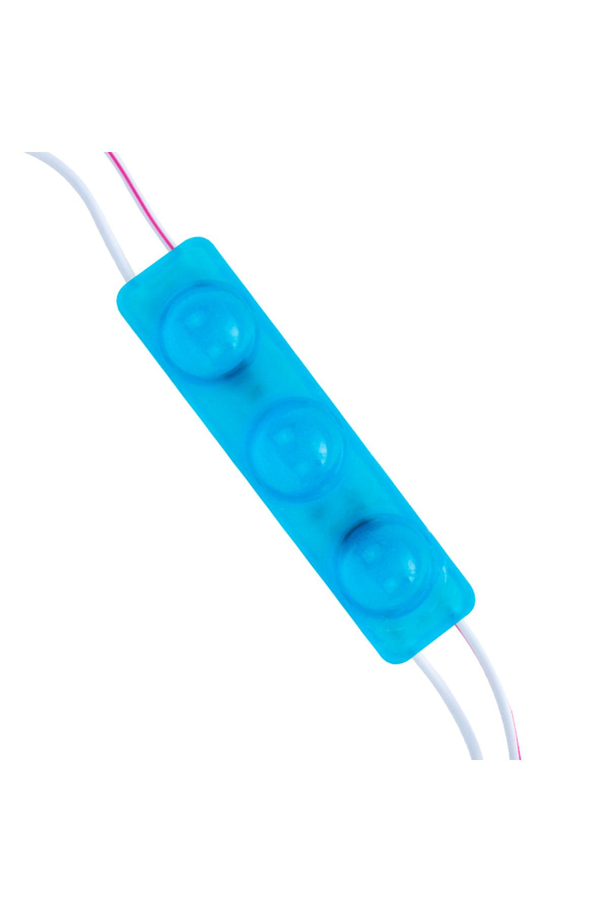 Ok Aksesuar Modül Led 12V 1.5W Mavi Yanip Sönen Parlak Tek Renk 2835 69 X 16