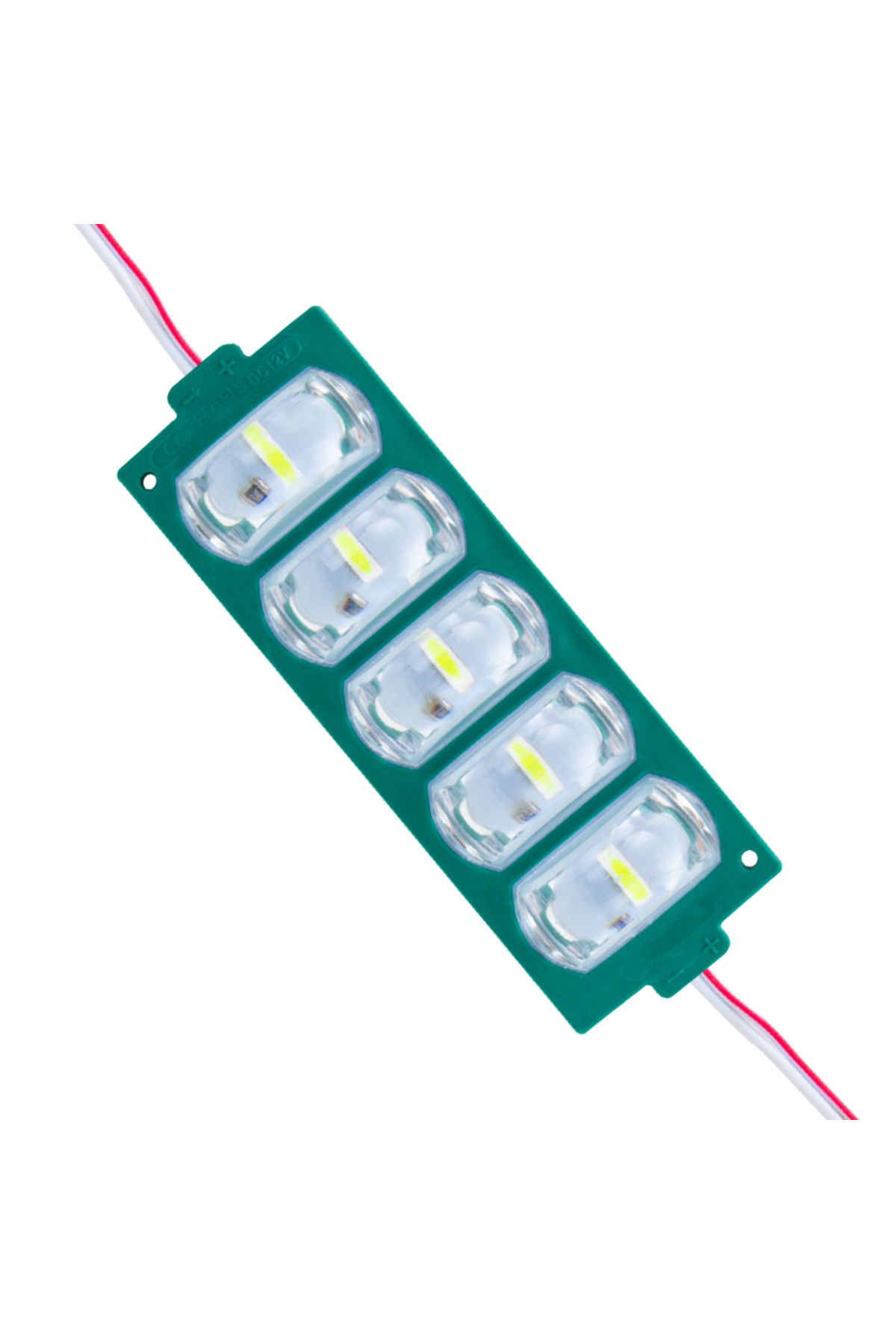Ok Aksesuar Modül Led 12V 4W Yeşil 3030 10 X 53.8Mm İp65 260-280Lm 180 Derece