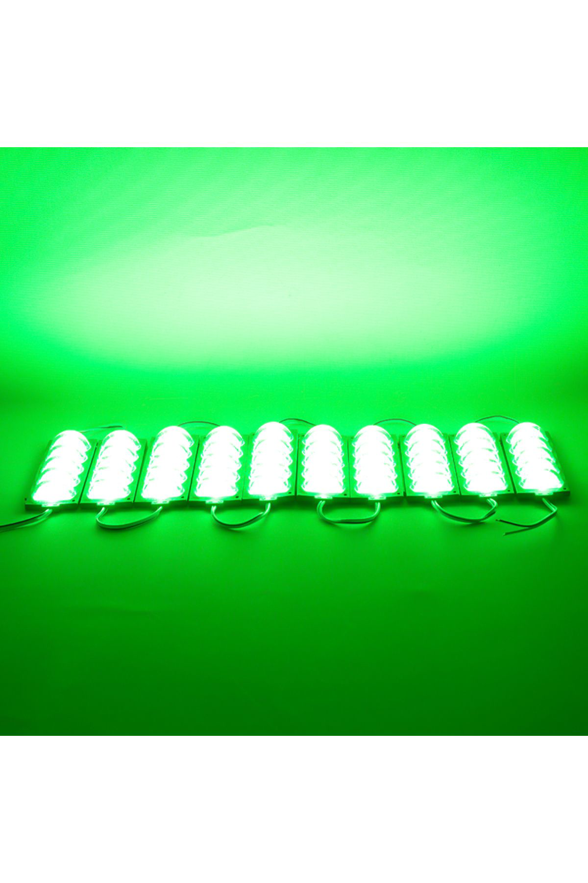 Ok Aksesuar Modül Led 12V 4W Yeşil 3030 10 X 53.8Mm İp65 260-280Lm 180 Derece