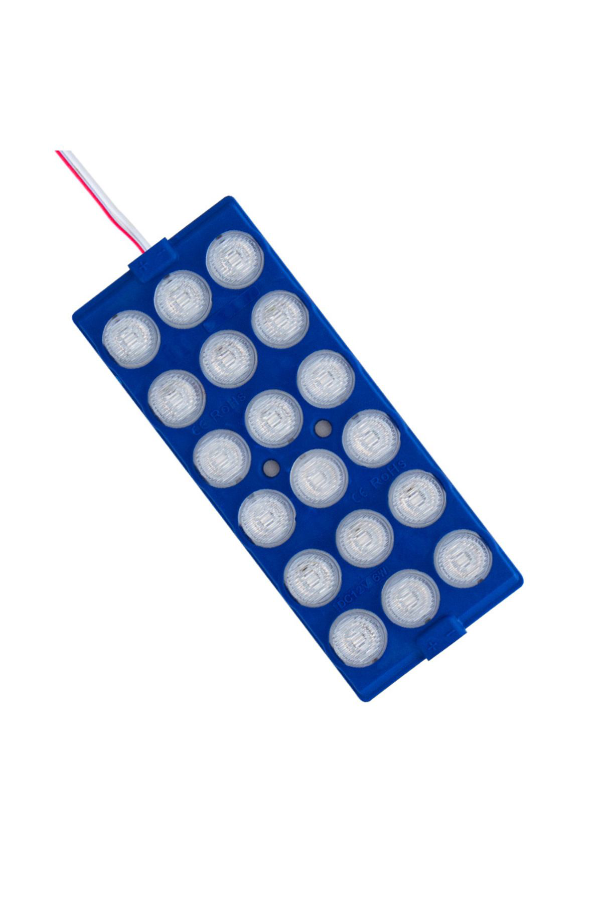 Ok Aksesuar Modül Led 12V 6W Mavi 18 Ledli Yanip Sönen 2Li Paket 13960-2835 (