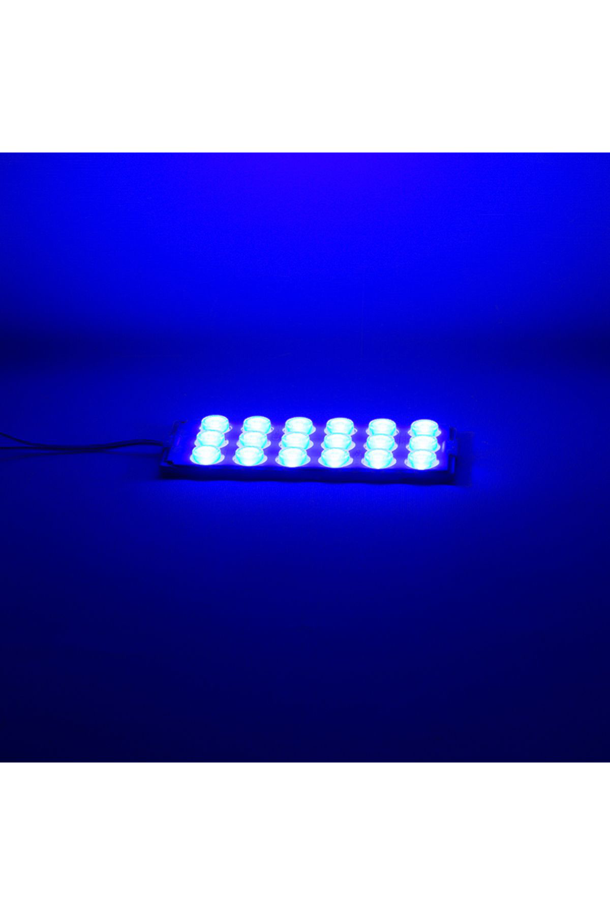 Ok Aksesuar Modül Led 12V 6W Mavi 18 Ledli Yanip Sönen 2Li Paket 13960-2835 (