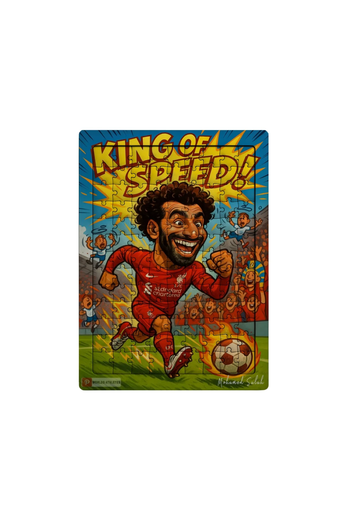 Mohamed Salah 99 Parça Ayaklı Puzzle – Dekoratif Çocuk Yapbozu 007