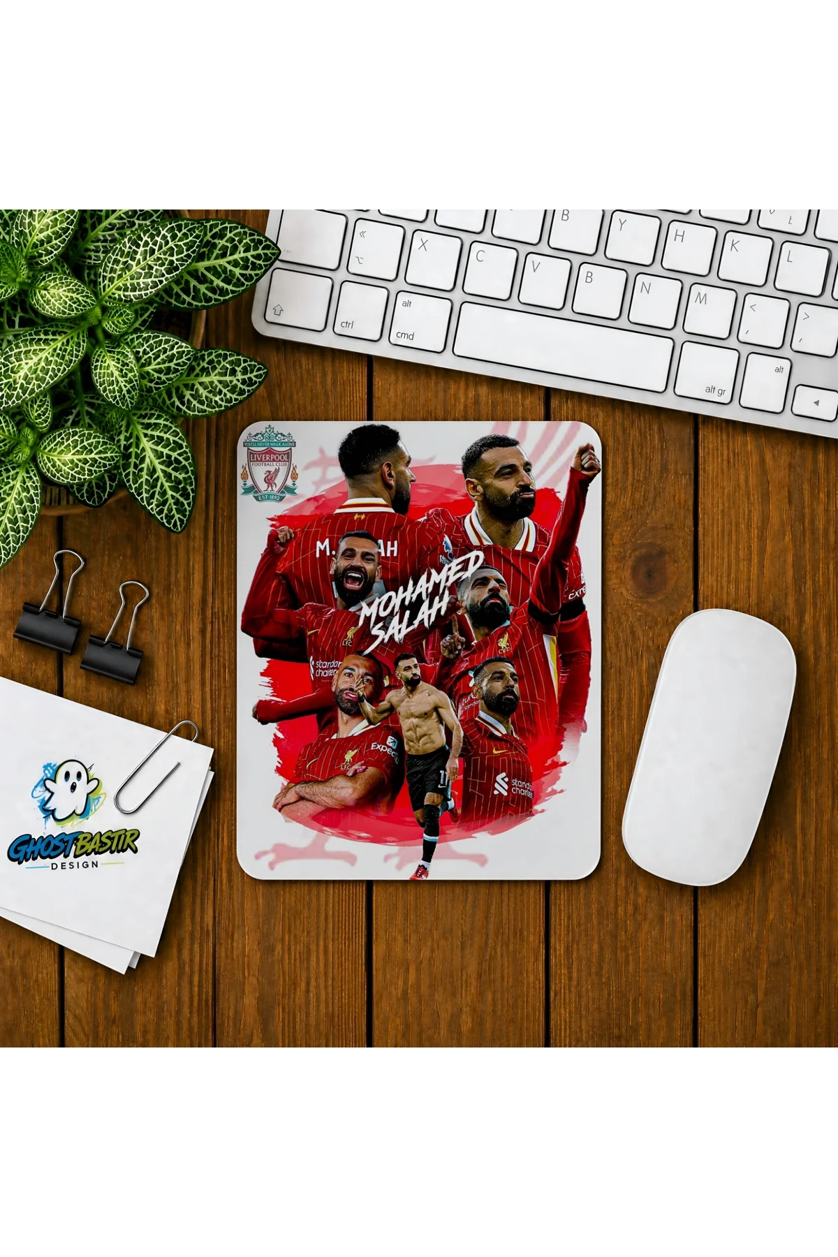 Mohammed Salah Baskılı Oyuncu Mousepad 0208