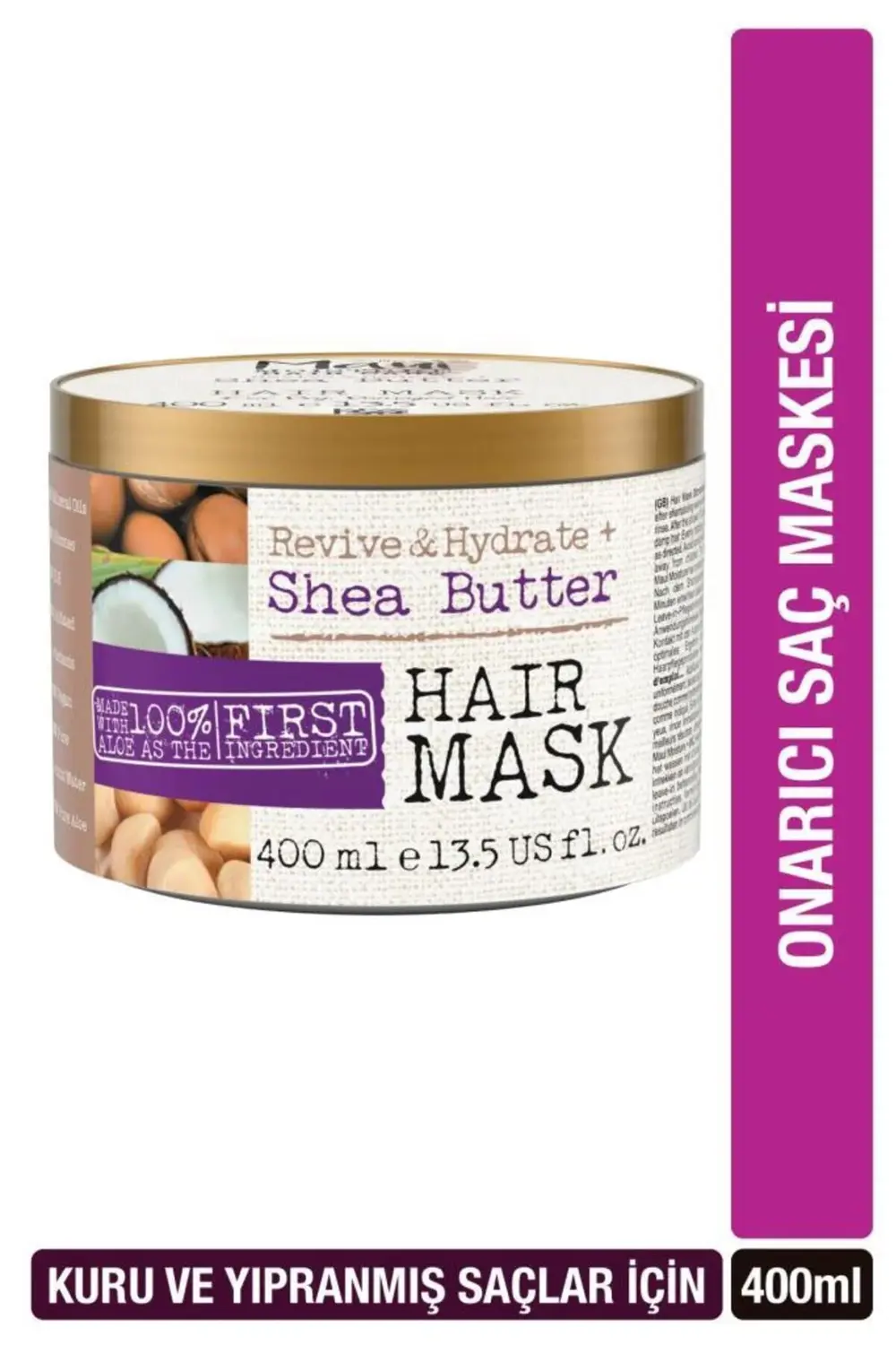 Moisture Hair Care Coconut Shea Butter Hair Mask 400 ml