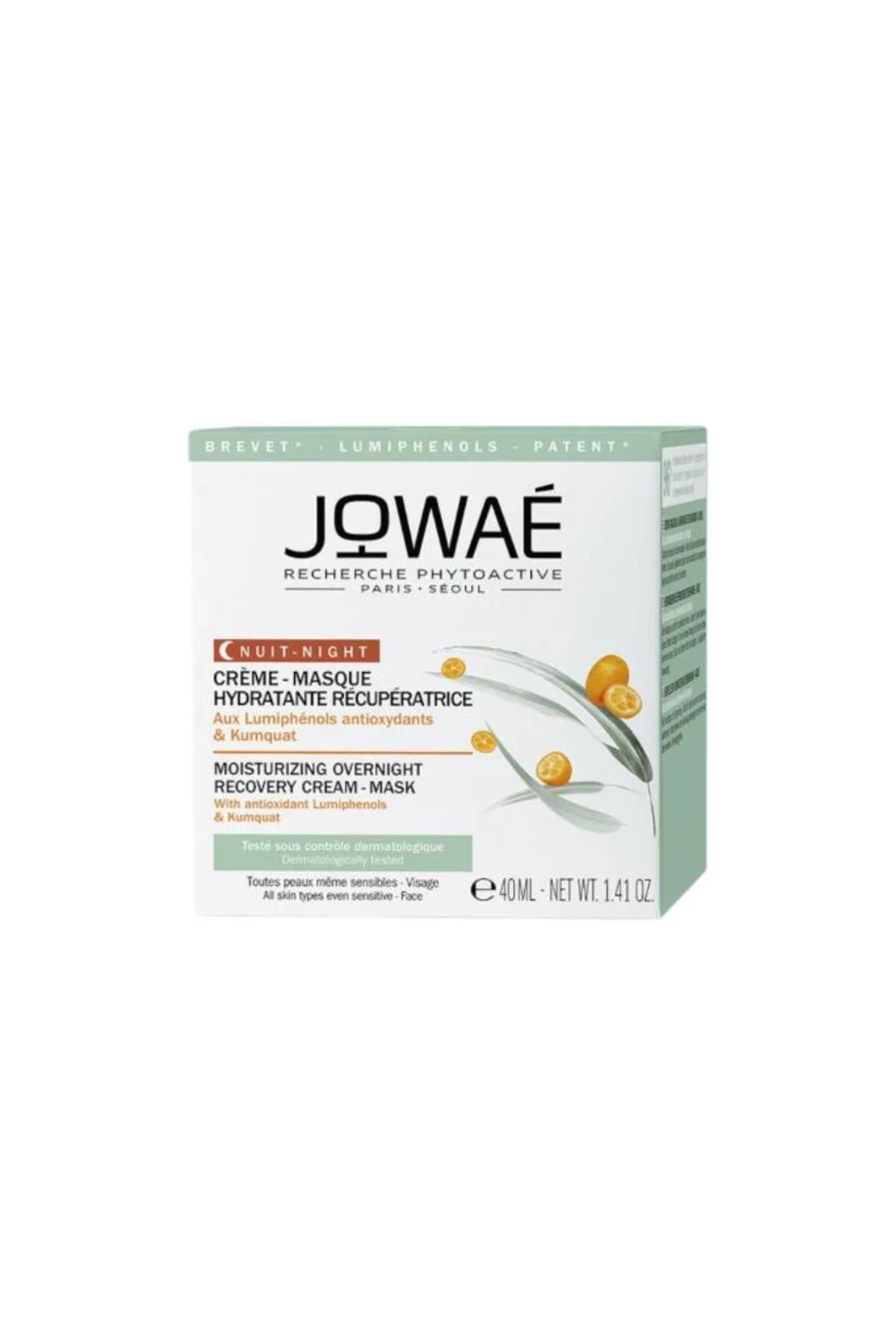 Moisturizing Overnight Recovery Cream Mask 40 ml
