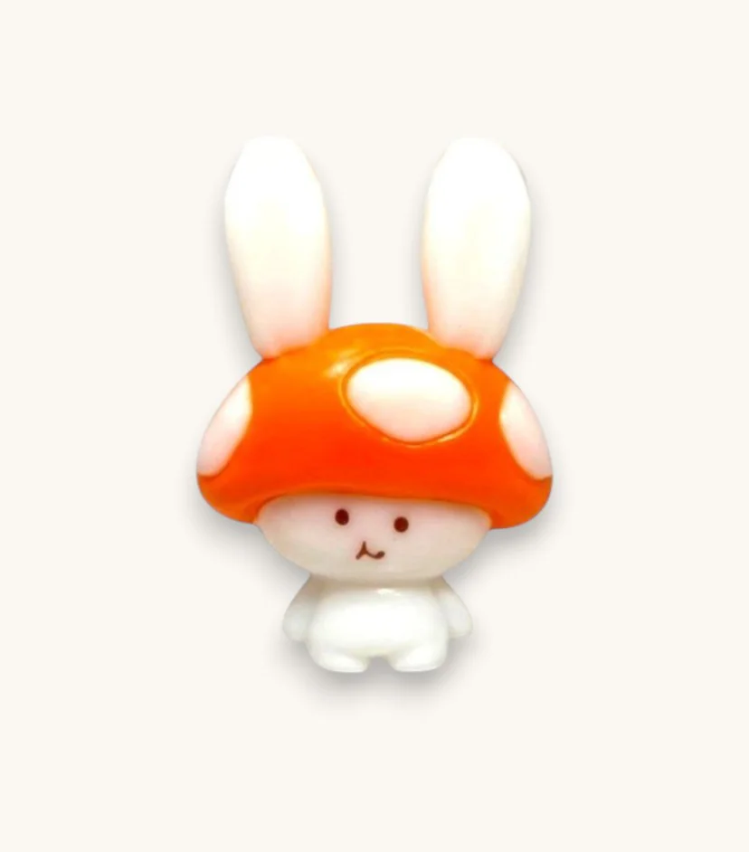 Moj moj Taba Squish Mantar Şapkalı Sukuşi Yumuşak Stres Atıcı Oyu