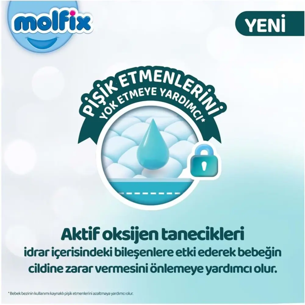 Molfix Premium Bebek Bezi Ultra Fırsat Paketi 4 Beden 7-14 Kg 86 