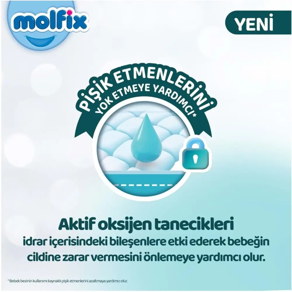 Molfix Premium Bebek Bezi Ultra Fırsat Paketi 4 Beden 7-14 Kg 86 