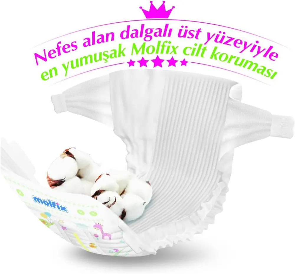 Molfix Pure&Soft 2 Beden Mini Ultra Fırsat Paketi 224 Adet MOLFPS