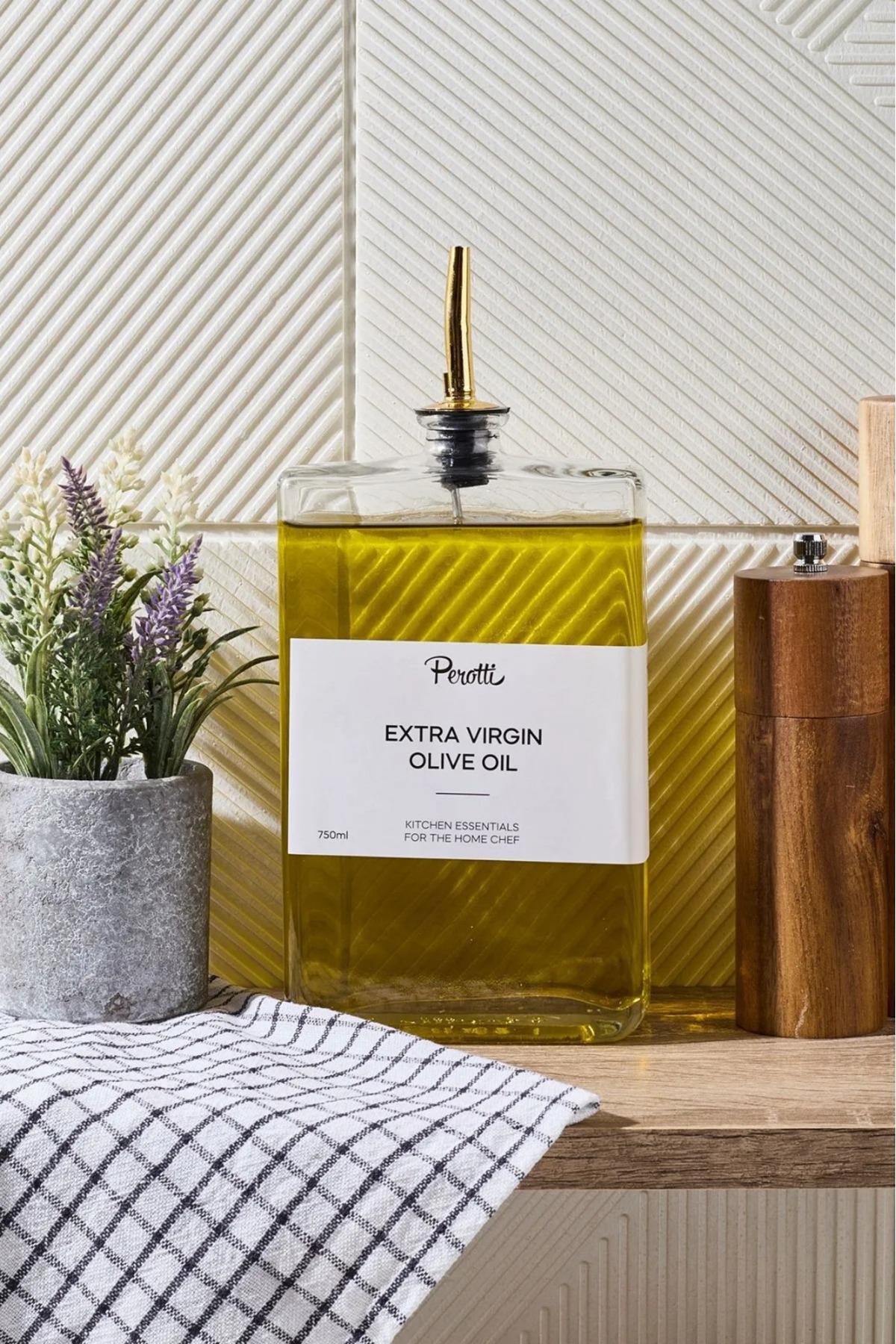 Elif Aksesuar Molivet 750Ml Silver Kapak Cam Yağdanlık-Sosluk-Sirkelik