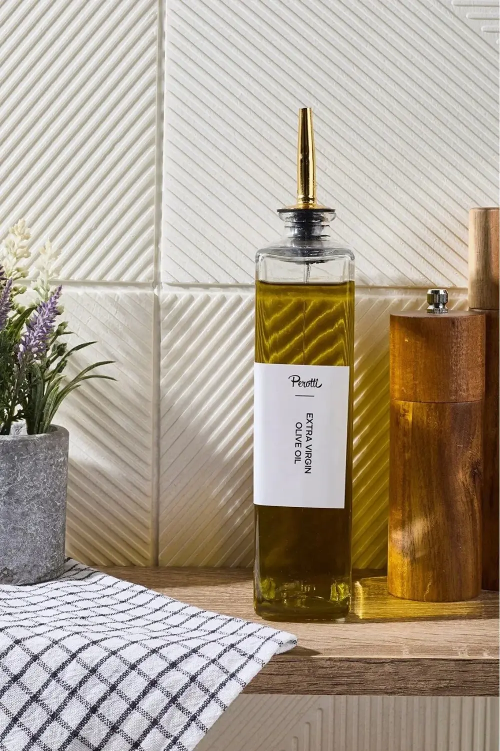 Molivet Gold Kapak 350ml Cam Yağdanlık-Sosluk-Sirkelik