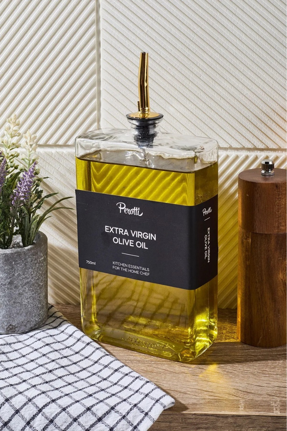 Elif Aksesuar Molivet Gold Kapak 350Ml Cam Yağdanlık-Sosluk-Sirkelik