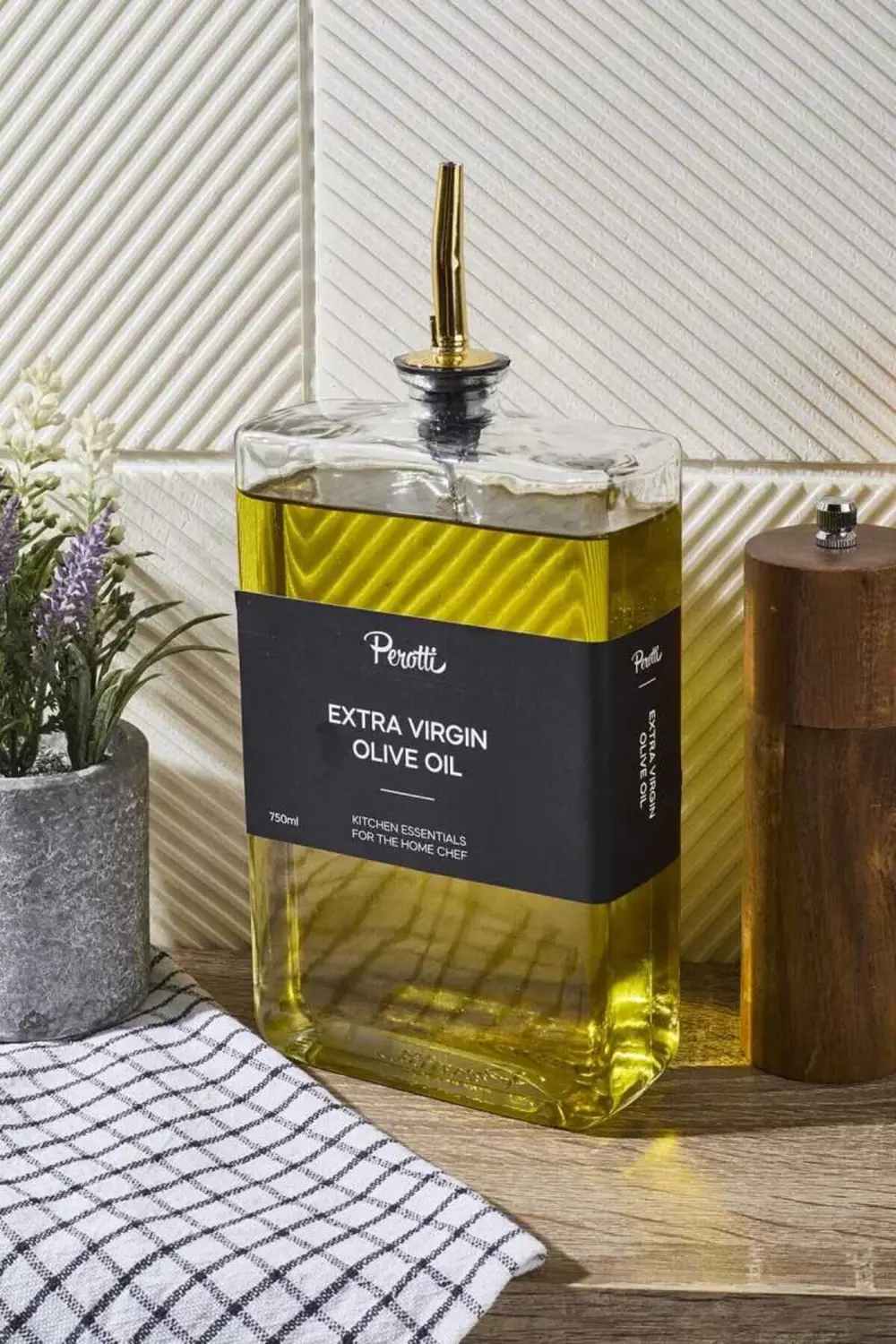 Molivet Gold Kapak 750ml Cam Yağdanlık-Sosluk-Sirkelik  PER16325