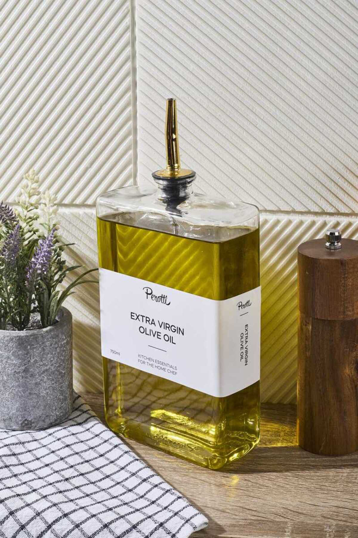 Molivet Gold Kapak 750ml Cam Yağdanlık-Sosluk-Sirkelik  PER16325