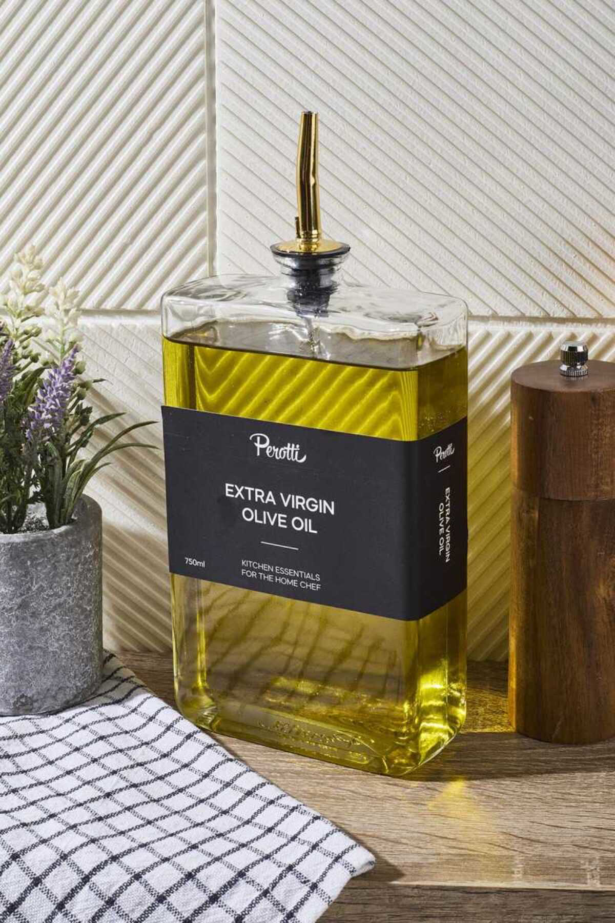 Molivet Gold Kapak 750ml Cam Yağdanlık-Sosluk-Sirkelik  PER16325