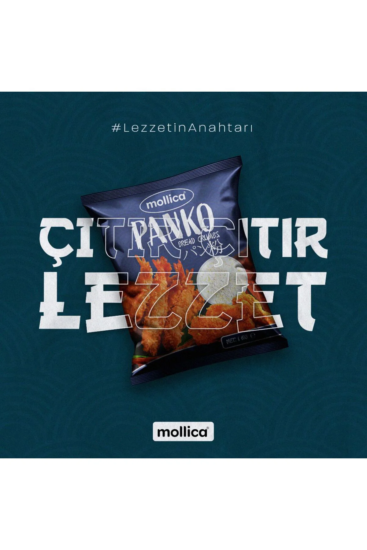 MOLLİCA PANKO EKMEK KIRINTISI 1 KG MOLLİCA PANKO EKMEK KIRINTISI 1 KG