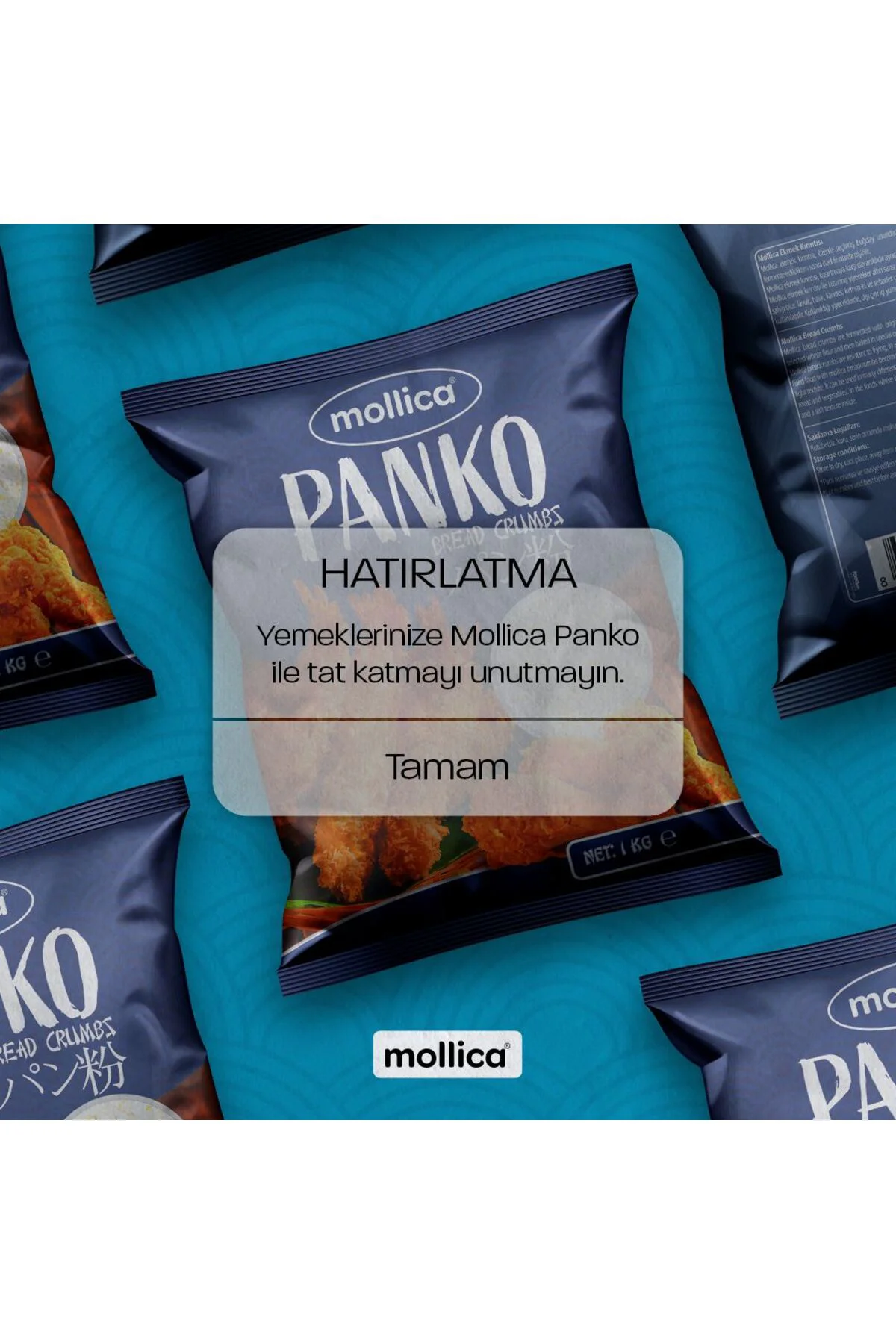 MOLLİCA PANKO EKMEK KIRINTISI 1 KG MOLLİCA PANKO EKMEK KIRINTISI 1 KG - Görsel 6