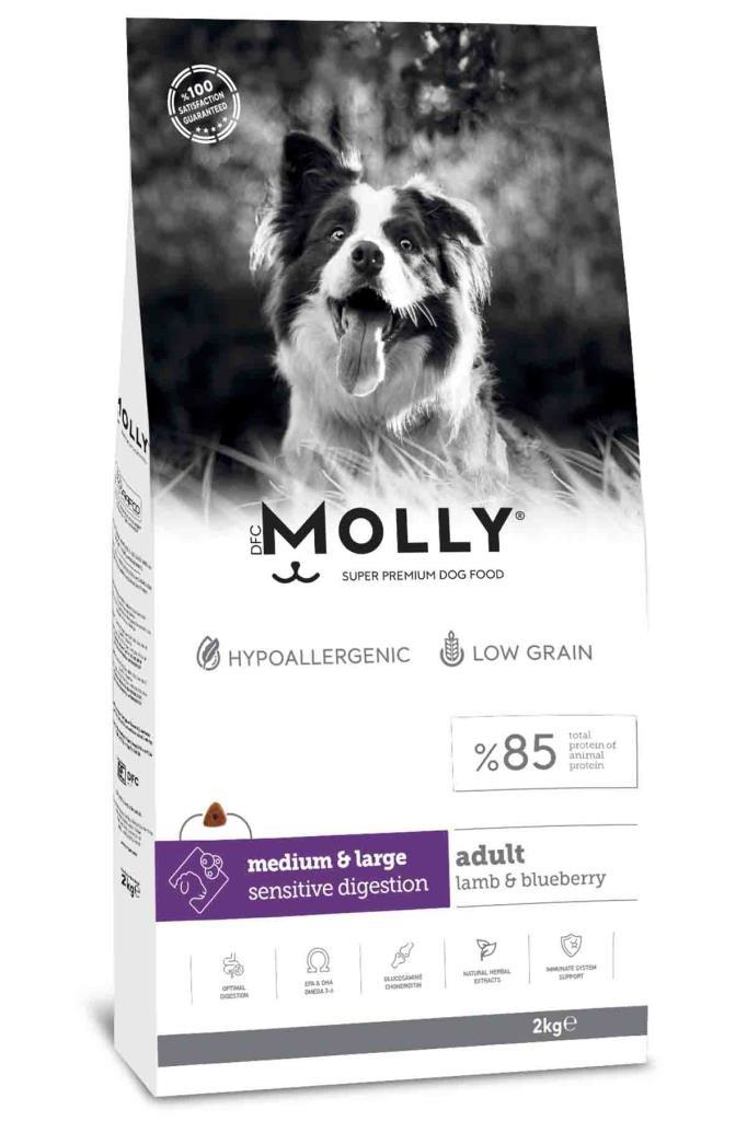 Molly Kuzulu Yabanmersinli Orta Ve Büyük İrk Yetişkin Köpek Mamas Molly Kuzulu Yabanmersinli Orta Ve Büyük İrk Yetişkin Köpek Mamas