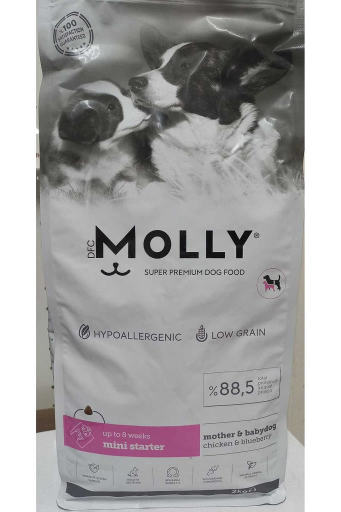 Molly Tavuklu Ve Yabanmersinli Mini Starter Yavru Köpek Mamasi 2 Molly Tavuklu Ve Yabanmersinli Mini Starter Yavru Köpek Mamasi 2