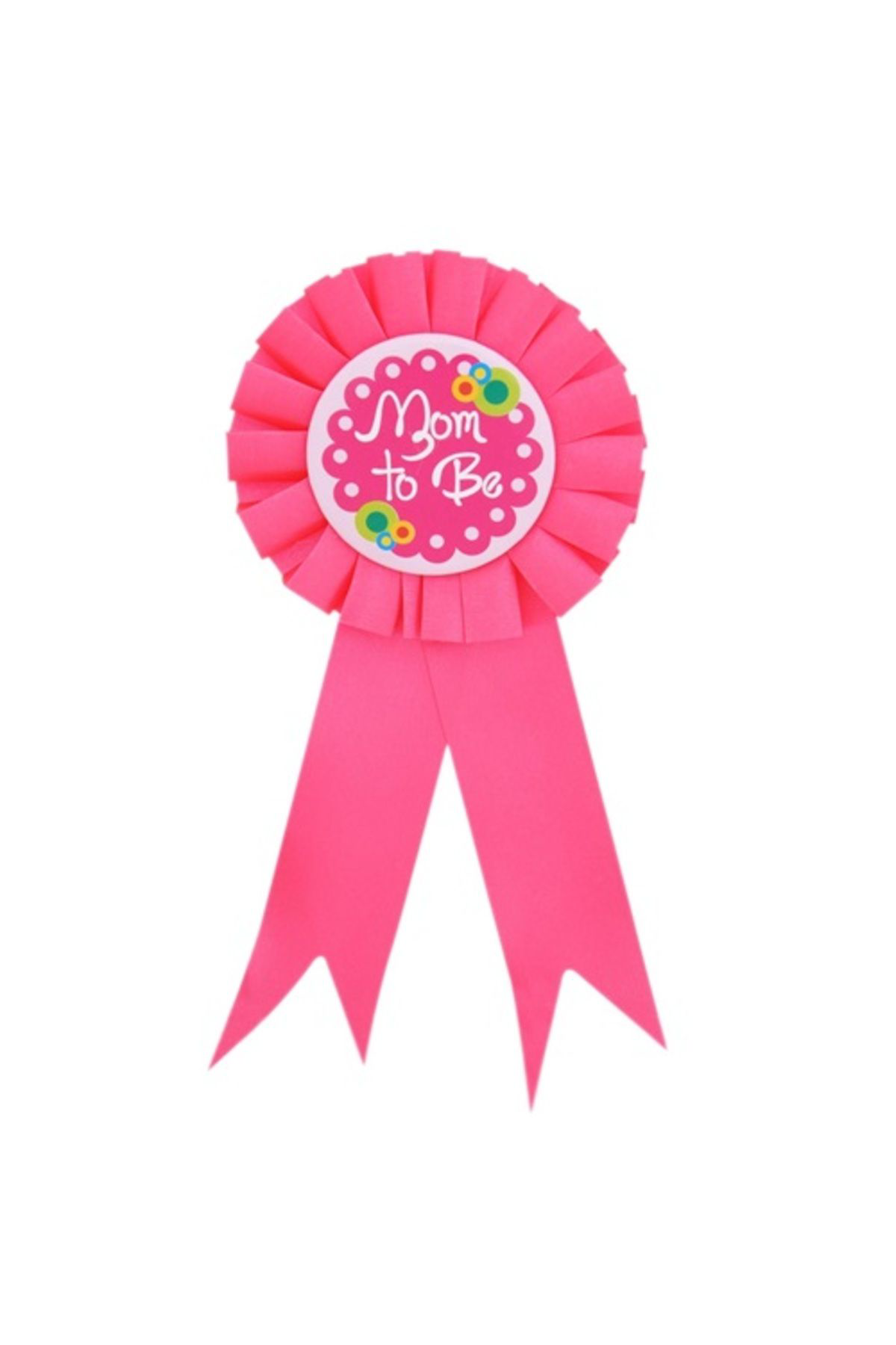 Ok Aksesuar Mom To Be Yazili Rozet Pembe Renk  Go50603219500