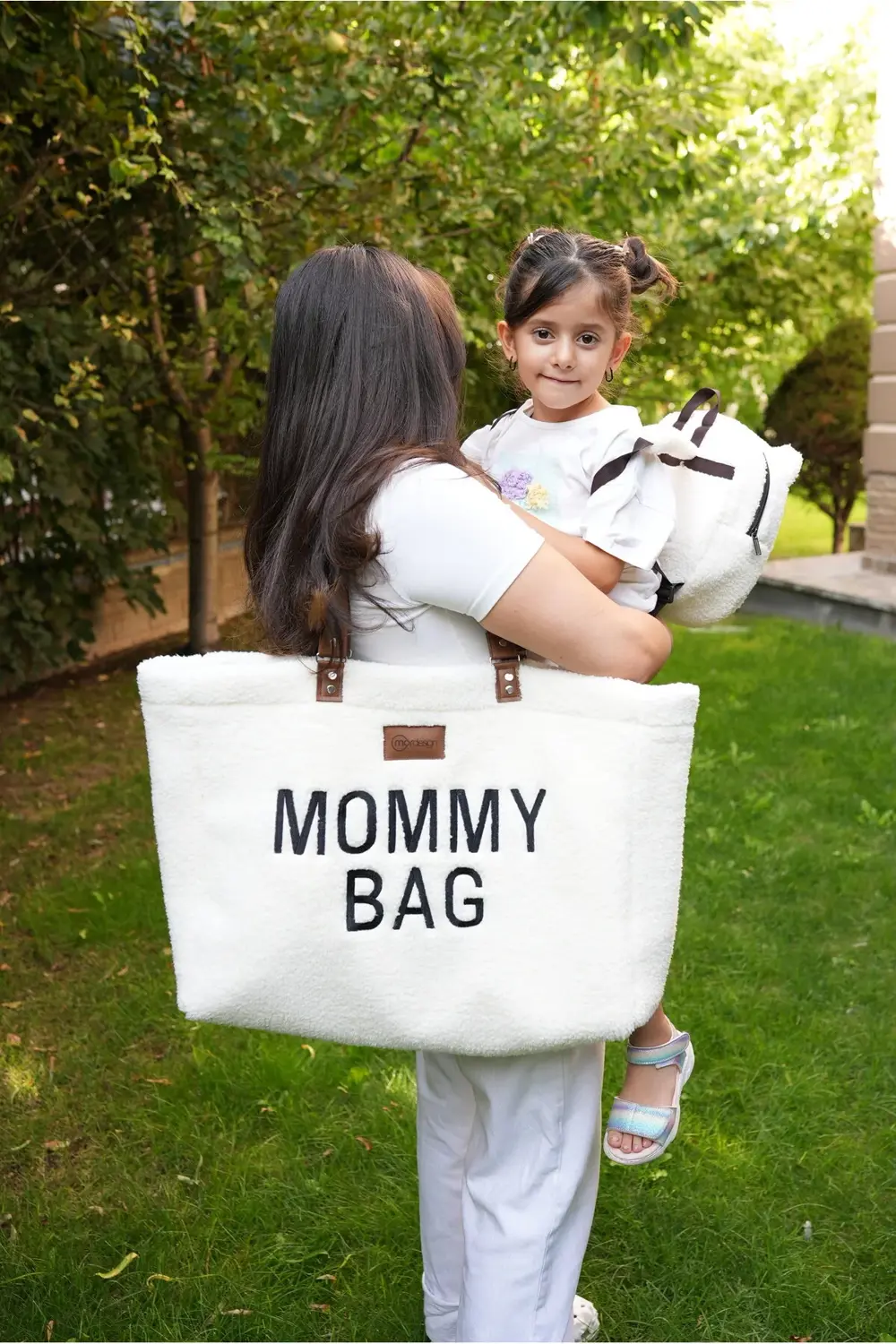 Mommy Bag, Anne Bebek Bakım Çantası, Cüzdan Hediyeli, XL Büyük Bo