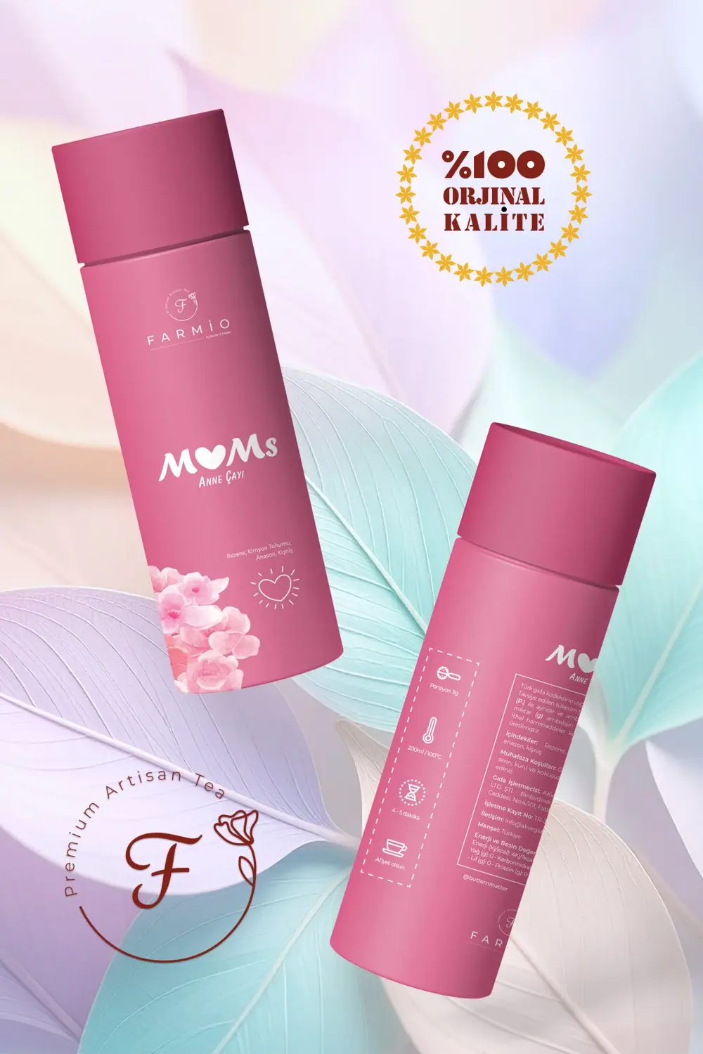 MOM’S TEA – Anne Çayı – 12 Poşet – Emziren ve Gebe Anne Çayı