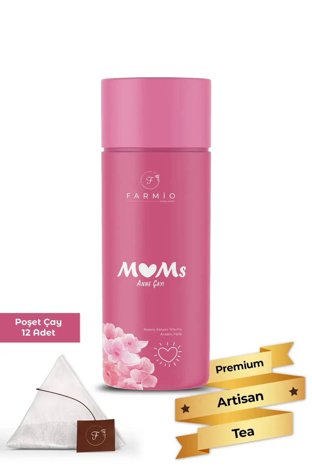 MOM’S TEA – Anne Çayı – 12 Poşet – Emziren ve Gebe Anne Çayı