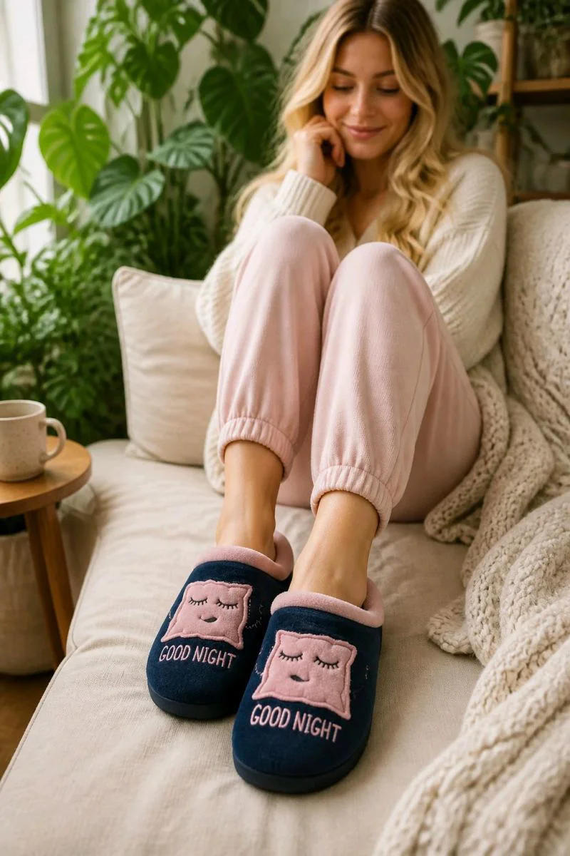 Monalisa Home 39 Numara Renkli Yumuşak Taban Terlik