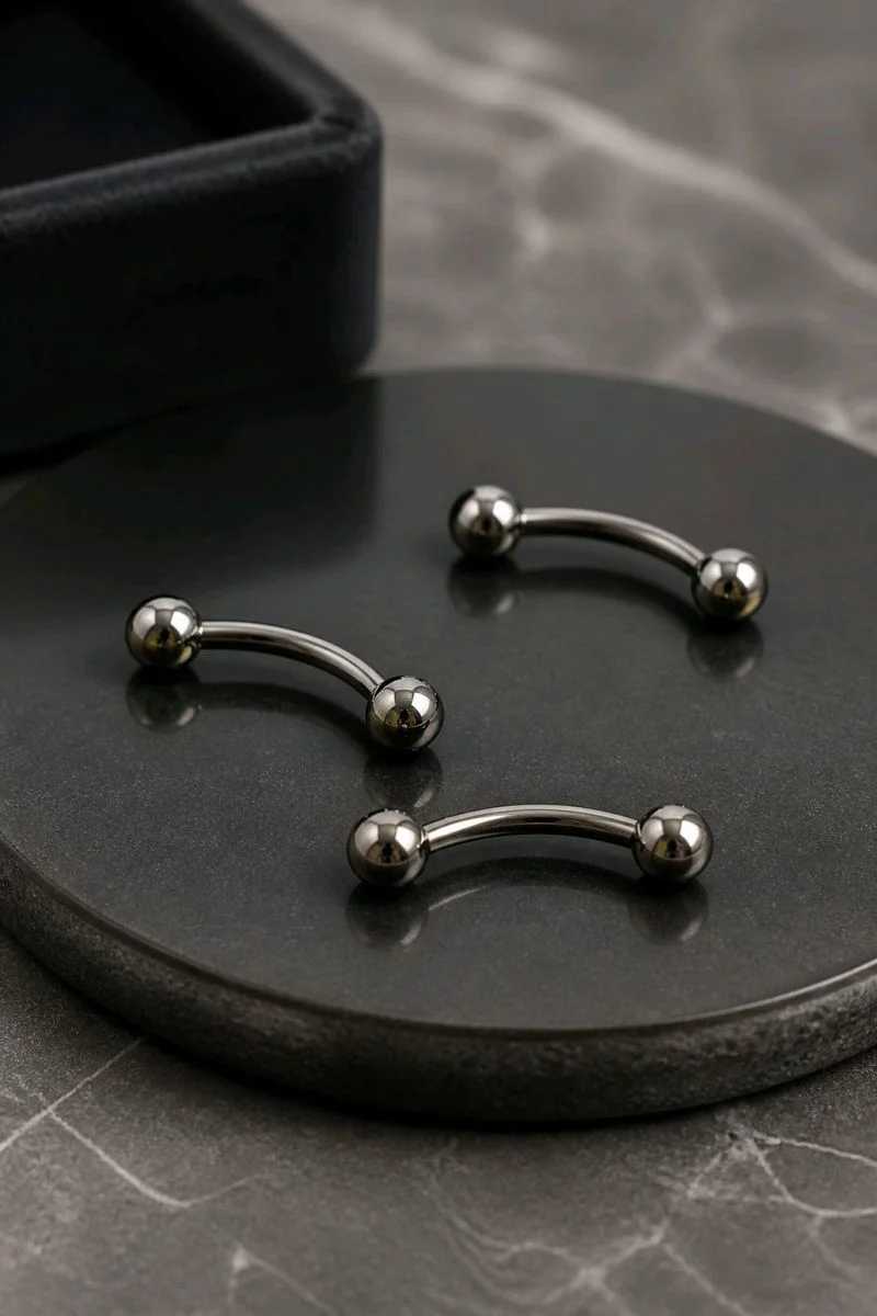 Monalisa Home  Çelik Renk 12mm Tragus Pirsıng