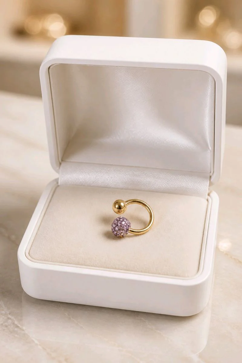 Monalisa Home Çelik Figürlü Unisex Tragus Pırsıng