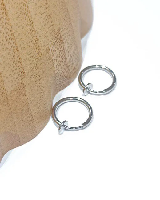 Monalisa Home Çelik Gümüş Renk Figürlü Unisex Küpe