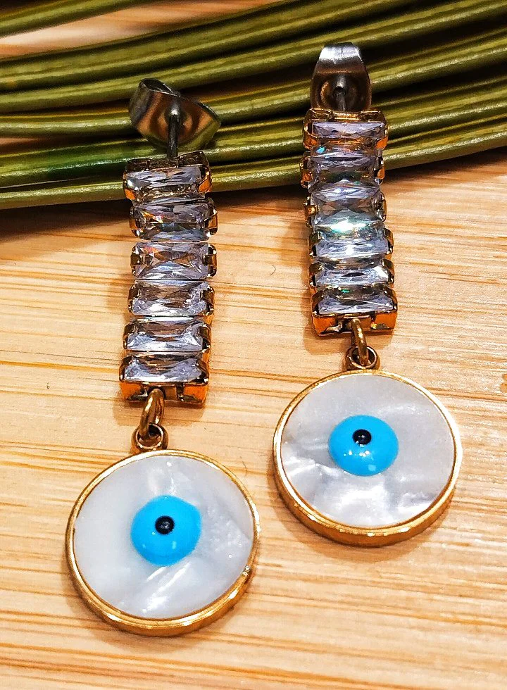 Monalisa Home Çelik Figürlü Lüks Küpe