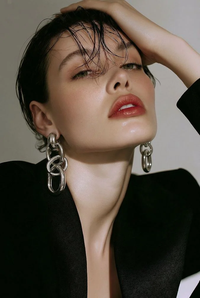 Monalisa Home Figürlü Özel Tasarım Lüks Küpe