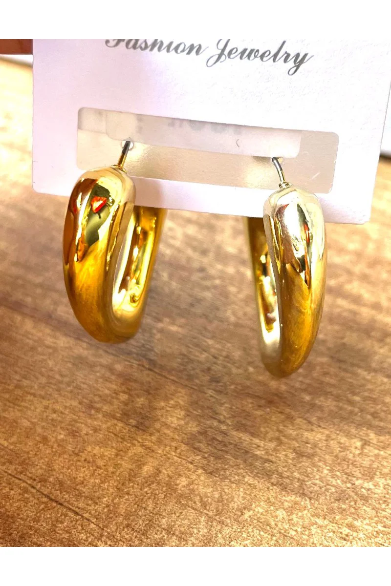 Monalisa Home Gold Renk Lüks Gösterişli Figürlü  Küpe